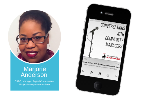 Conversations with Community Managers - Marjorie Anderson